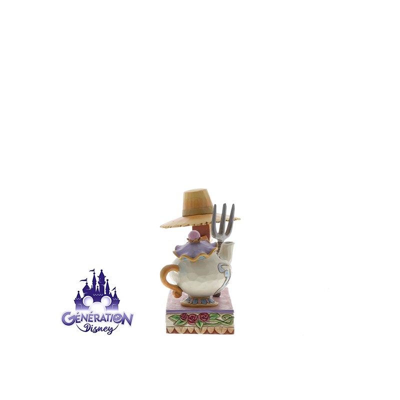 Statuette résine Mme Samovar et Big Ben "Workin round the clock" - Jim Shore Enesco