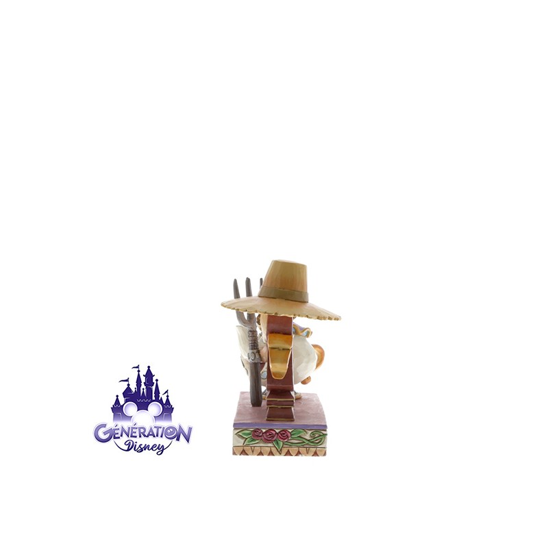 Statuette résine Mme Samovar et Big Ben "Workin round the clock" - Jim Shore Enesco