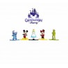 Lot de 5 figurines Nano Metalfigs - Disney - Collection 1