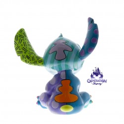 Statue résine STITCH assis, collection Britto - ENESCO 41cm