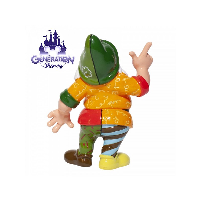 Statuette résine Prof des Septs Nains collection Britto - ENESCO