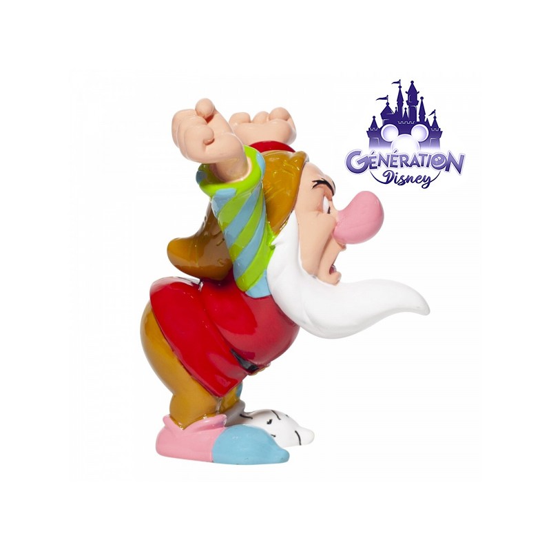 Statuette résine Grincheux des Sept Nains collection Britto - ENESCO