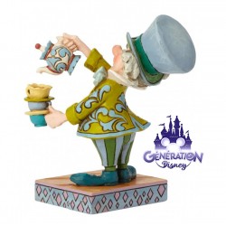 Statuette résine Chapelier Fou d'Alice au pays des merveilles "Mad Hatter" - Jim Shore - Enesco