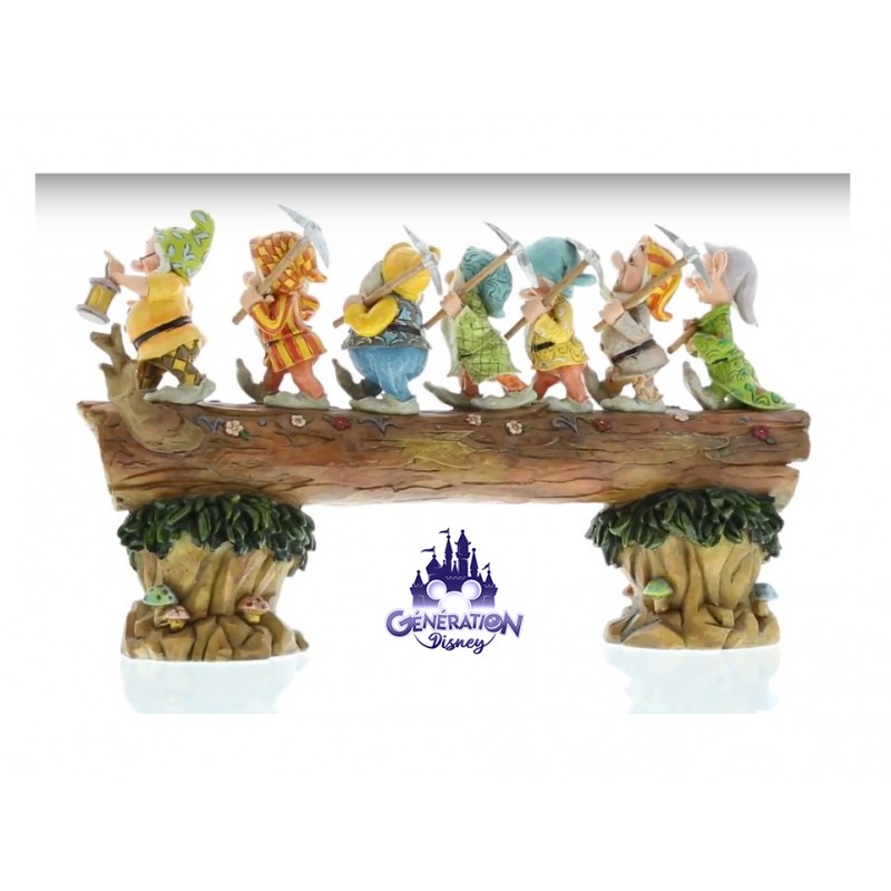 Scénette résine des Sept Nains "Homeward Bound"- ENESCO - Jim Shore