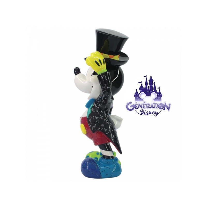Statue résine Mickey "Mickey Mouse with Top Hat"- Enesco by Britto 23cm