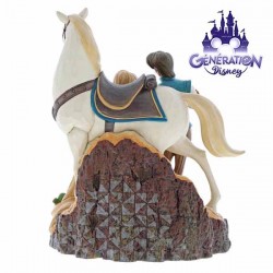Statue résine Raiponce, Flynn, Pascal et Maximus "Live Your Dream" Enesco