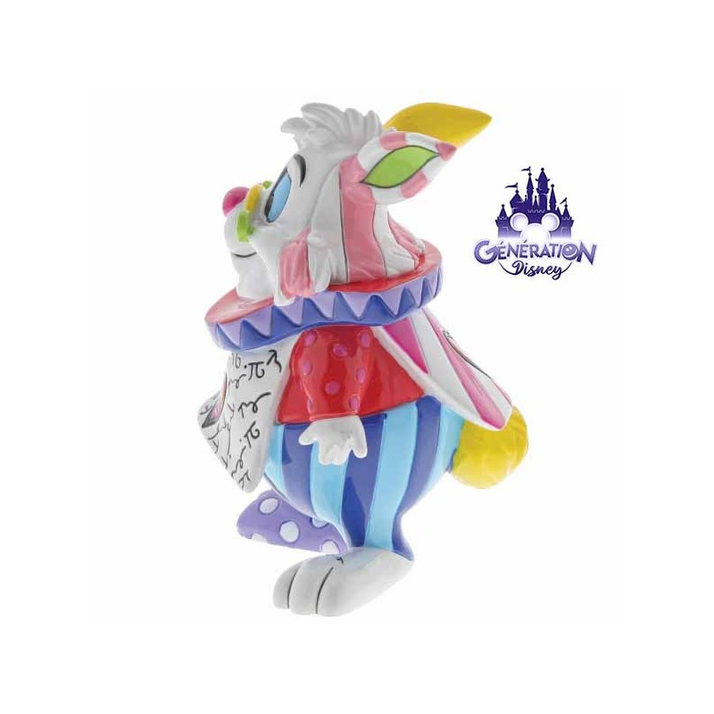 Statuette résine du Lapin blanc du Pays des Merveilles - Enesco Britto