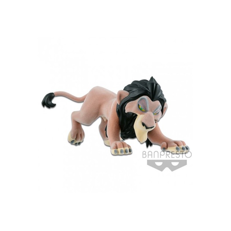 Figurine SCAR Fluffy Puffy Banpresto 7cm - THE LION KING 7cm Figurine SCAR Fluffy Puffy Banpresto 7cm - THE LION KING 7cm