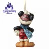 Ornement résine Mickey Mouse Noël - Enesco by Jim Shore 8cm