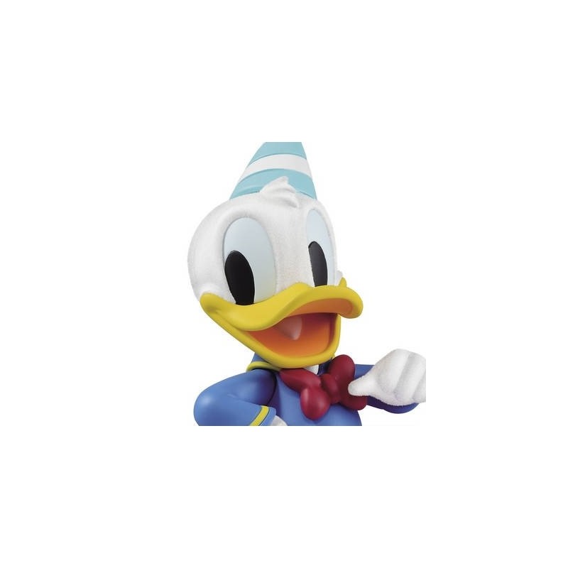 Figurine Fluffy Puffy Donald gâteau d'anniversaire 10cm