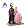 Statue résine duo Aurore et Maléfique "Sorcery and Serenity" - Enesco by Jim Shore 21cm