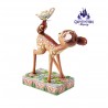 Statue résine Bambi et le papillon - Enesco by Jim Shore - 12cm