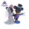 Figurines résine Mickey et Minnie mariés - Enesco by Britto