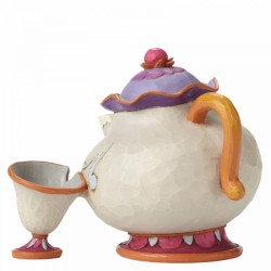 Statuette résine Mme Samovar et Zip "A mother's love" Enesco Jim Shore