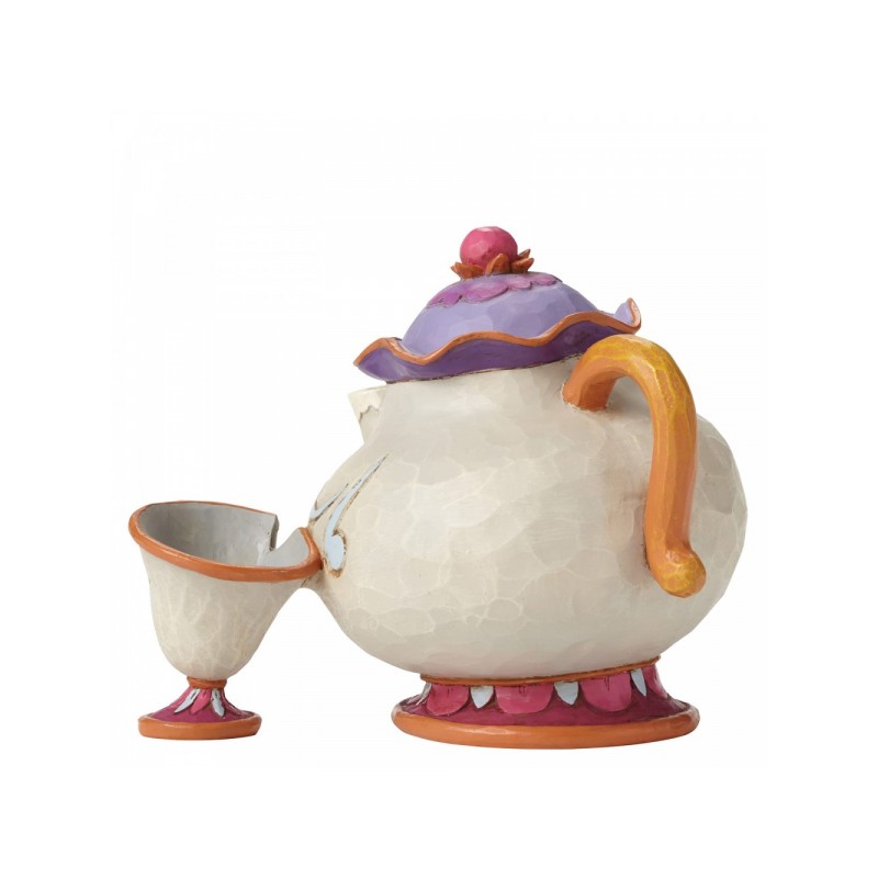 Statuette résine Mme Samovar et Zip "A mother's love" Enesco Jim Shore