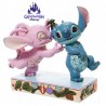Statue résine Stitch et Angel Noël "Mistletoe Kiss" - Enesco by Jim Shore