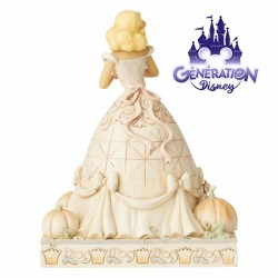 Statuette résine Cendrillon "Darling Dreamer"- Enesco White Woodland by Jim Shore