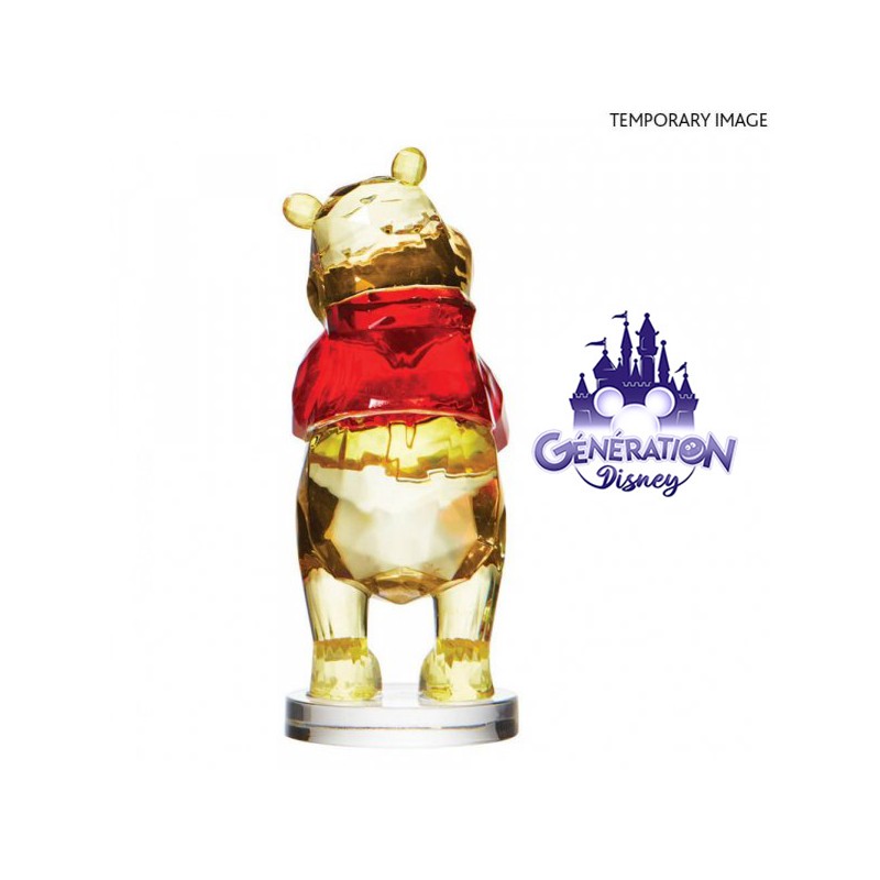 Statuette résine Winnie l'ourson facettes - Enesco