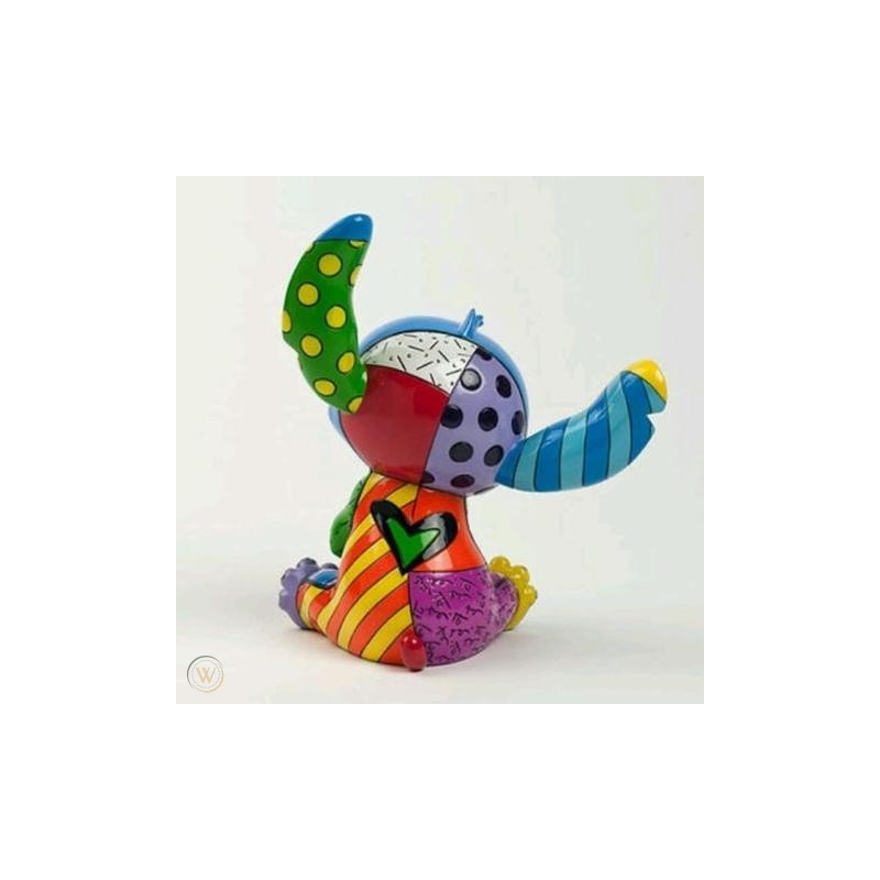 Statue résine Stitch assis, de la collection Britto Enesco