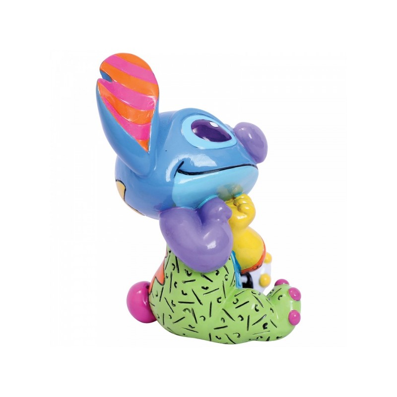 Statue résine Stitch assis, de la collection Britto Enesco