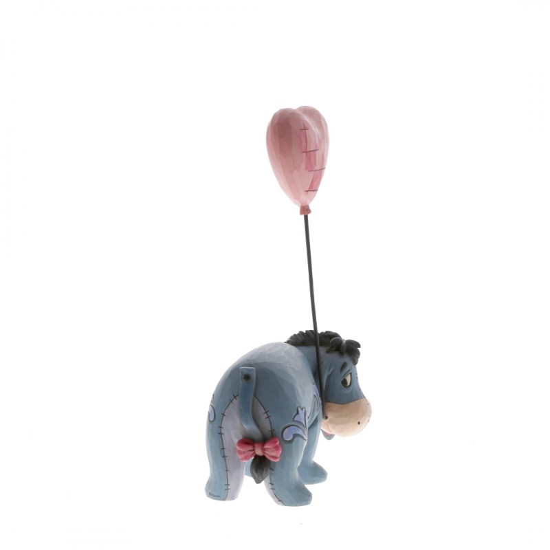 Statuette résine Bourriquet "Eeyore with a Heart Balloon" Enesco