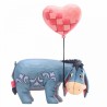 Statuette résine Bourriquet "Eeyore with a Heart Balloon" Enesco